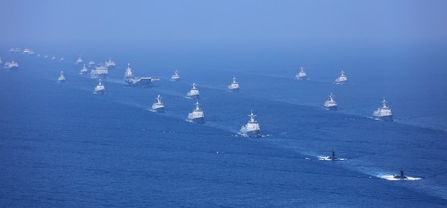 美媒：中国近年造舰量惊人 比肩老牌海上大国
