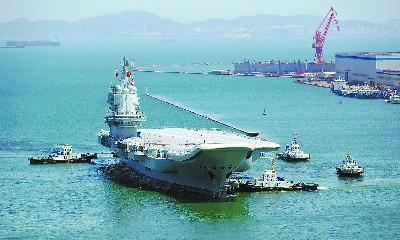 国产航母“首秀”归来 专家：动力系统测试很成功