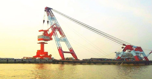 1500吨浮吊船