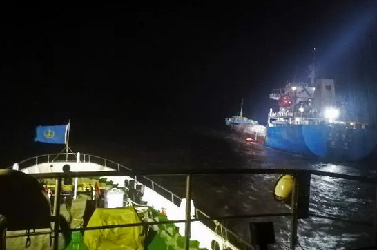 舟山海域1艘货船沉没7名船员全部获救