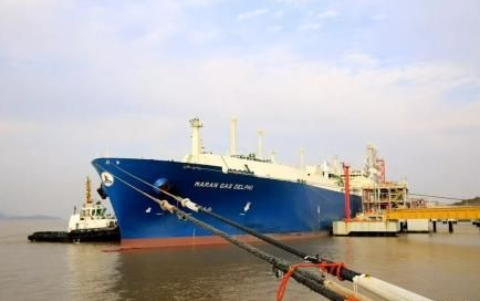 里程碑！中海油浙江LNG迎来第300船LNG